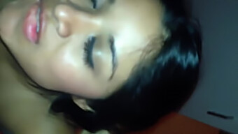 Cumshot On Face Of Latina Sex Worker