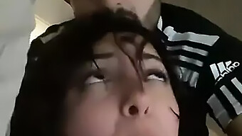 After Some Hardcore Pussy Fucking, This Brunette Wants Her Stepbrother To Cum In Her Ass