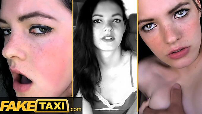 Young European Beauty Anie Darling Enjoys Intense Sex In The Back Of A Taxi