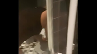 Public Toilet Sex With A Hard Fucking From Behind