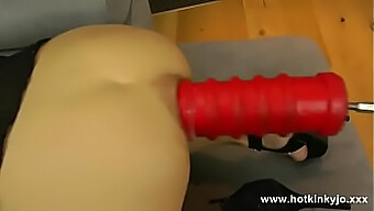 Enorm Dildo Anal Handling I Fantastisk 480p Kvalitet