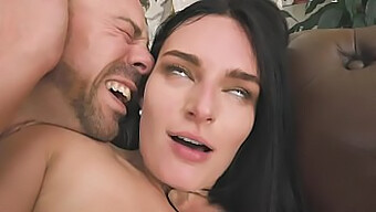 Hot Brunette Leanne Lace Gets Her Pussy Licked And Fucked By Erik Everhard